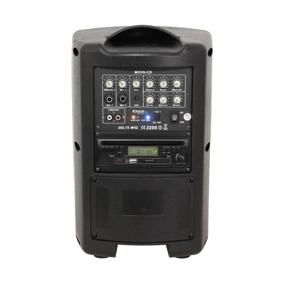 Ibiza MOV8-CD, 150 W, přenosný zesilovací systém, CD, USB, SD, bluetooth, VHF